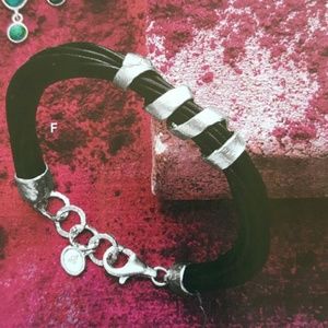 Silpada Jewelry - NWT Silpada Sterling silver and leather bracelet Silpada Jewelry - NWT Silpada Sterling silver and leather bracelet